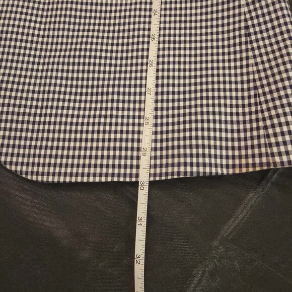 PAISLEY & GRAY BLAZER COAT JACKET BLUE WHITE CHECKED SIZE 42R - Picture 16 of 16